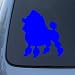 TOY POODLE - Dog - Vinyl Car Decal Sticker #1565 | Vinyl Color: Blue