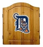 Detroit Tigers MLB Dart Cabinet and Dartboard Set by Imperial International
