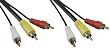 Cinch Kabel, InLine�, Audio/Video 3x Cinch St/St 10m