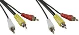 Produkt-Bild: Cinch Kabel, InLine&reg;, Audio/Video 3x Cinch St/St 3m