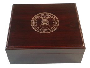 Us Airforce 25-50 Cigar Humidor: Home & Kitchen