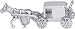 Jewelry : Amish Wagon Charm by Rembrandt Charms