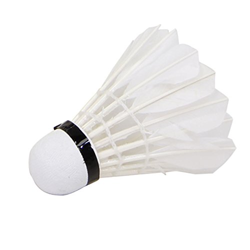 Joerex Duck Feather 12 Pcs Shuttlecock
