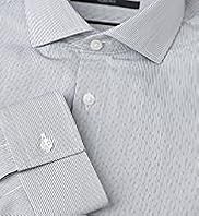 Limited Collection Slim Fit Monochrome Striped Shirt