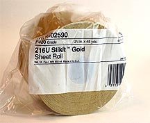 3M 2599 Stikit Gold Roll, P80 Sandpaper-Dura-Block-Sand