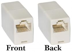 RJ45, 8P8C, (Straight) Telephone Inline Coupler