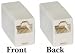 RJ45, 8P8C, (Straight) Telephone Inline Coupler