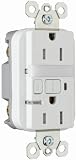 Pass & Seymour 1595NTLTRWCC4 Gfci Receptacle/Nightlight Tamper Resistant 15-Amp/125-volt