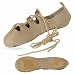 Tan Split-Sole Ghillie Shoe