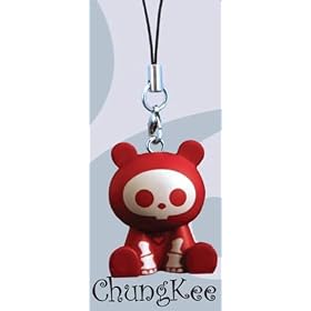 Skelanimals - Cute As Hell PVC Figure Mobile Straps - ChungKee the Panda (CHARMS)