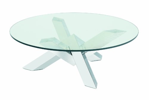 Costa Coffee Table Stainless Steel by Nuevo - HGTA524 Costa Coffee Table Stainless Steel by Nuevo - HGTA524