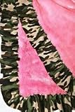 Pink Plush/Daddy Camo Ruffle