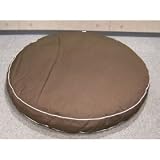 Pet Supplies : 36" Round Canvas Bed - Brown