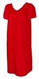 Shadowline Petals Short Sleeve Gown (36280) M/Red Shadowline Petals Short Sleeve Gown (36280) M/Red