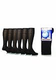 6 Pairs Mens Plain Grey Wool & Cotton Mix Long Dress Socks UK 7-8 EUR 40-41