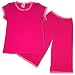 Esme Toddler Girl and Girls Short Sleeve Fuchsia Loungewear Pajamas