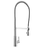 Kludi Steel 38857F660  Sp&uuml;ltisch-Einhebelmischer ge ...