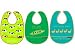 Crocodile Creek Giggle Bibs Bib Set 3-pc.