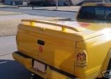 56 Low Profile Tonneau Cover Truck Spoiler With LED Brake Light PAINTED TO MATCH!! For Mid Size Trucks