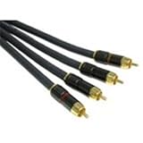 1.5FT COMPONENT/SPDIF A/V CABLE 4-RCA M/M SONICWAVE (40209)