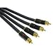 1.5FT COMPONENT/SPDIF A/V CABLE 4-RCA M/M SONICWAVE (40209)