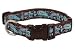 Brown Paisley Dog Collar Large