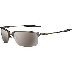 Oakley Half Wire 2.0 Men's Active Sports Wear Sunglasses - Black Chrome/Tungsten Iridium