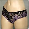 Mopas Sexy Sheer All Over Floral Lace Bikini Tanga Boyshort Panty