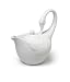 Graceful Swan White Teapot By Abbott