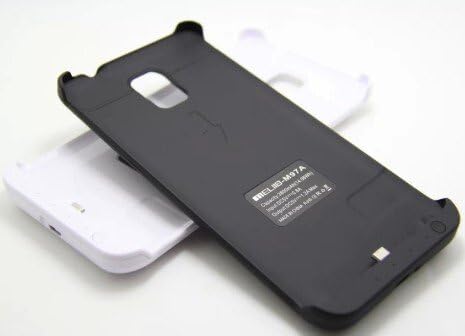 Galaxy Note 4 Battery Case, Mobile Muscle Samsung Galaxy Note 4 Lightning Charger Case for Note 4. (White)