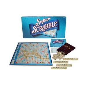 Super Scrabble Game by Winning Moves by 
