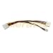 Internal Molex Power Y Splitter Cable For 3.5in Fd, 18 Cm