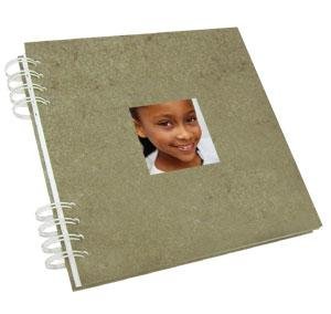 Marmara coffee art & scrap book album with cover window by PRAT Paris - 8x8