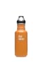 Klean Kanteen Stainless Steel Water Bottle with Poly Loop Cap (18-Ounce, Orange Sunset)