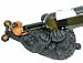 Comical Black Bear Wine Bottle Holder, 13-inch