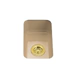 KOHLER K-6586-33 Iron and Tones Self-Rimming Undercounter Kitchen Sink, Mexican Sand