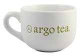 Argo Tea White Ceramic Mug - 16oz