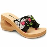 Skechers Spirals D-ring - 4 Uk - Black & Pink - Fabric