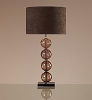 Smoked Glass Balls Collection Table Lamp Smoked Glass Balls Collection Table Lamp