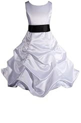 Girls Ankle Length Flower-Girl Dress/Pageant Dress 