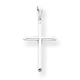 14k Polished Cross Pendant