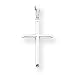 14k Polished Cross Pendant