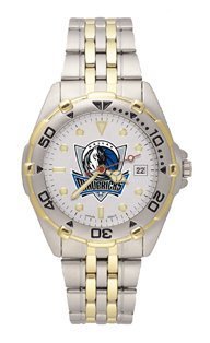 Dallas Mavericks Mens All Star Sterling Silver Bracelet Watch