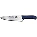 Victorinox Cutlery 10-Inch Chef's Slicing Knife, Blue Fibrox Handle with Microban