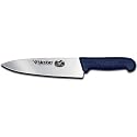 Victorinox Cutlery 10-Inch Chef's Slicing Knife, Blue Fibrox Handle with Microban