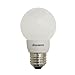 Bulbrite LED/G16W 1W LED Decorative G16 Globe, White