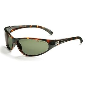 Sport Boa Sunglasses with Dark Tortoise Frames and Polarized Axis Lens from Bolle (Snakes Collectio