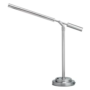 Ott-Lite T59BNR 13-Watt VisionSaver+ Vero Table Lamp, Brushed Nickel