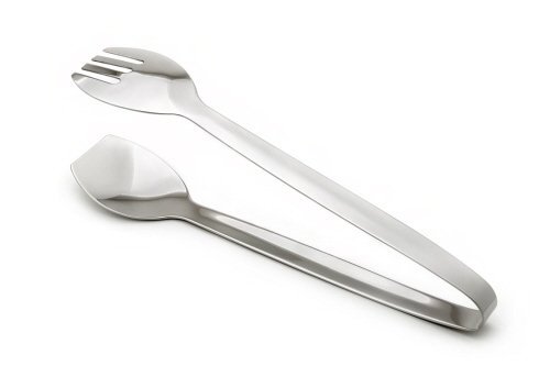 Brilliant Stainless Steel Large Serving Tongs / Salad Tongs - Fine StainlessLUX Serveware for Your Home