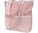Personalized Sherbert Pink Tote Diaper Bag